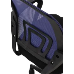 CLP Bureaustoel Auburn zwart Frame - Microfiber - purper