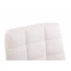 CLP Bureaustoel Deli chroom Frame - Kunstleer - wit