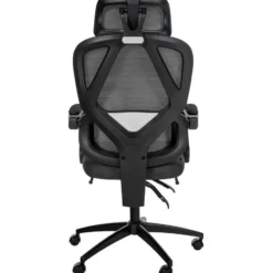 CLP Bureaustoel Gander zwart Frame - Stof - zwart