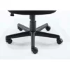 CLP Bureaustoel Genius zwart Frame - Kunstleer - rood