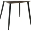 CLP Eetkamerstoel Antibes zwart Frame - Fluweel - antraciet
