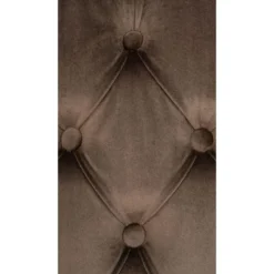 CLP Eetkamerstoel Lisburn walnoot Frame - Fluweel - bruin