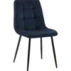 CLP Eetkamerstoel Tilde Fluweel - blauw