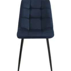 CLP Eetkamerstoel Tilde Fluweel - blauw