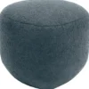 CLP Hocker Alfrisa Stof - donkergrijs