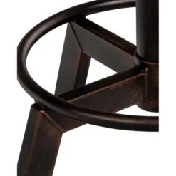 CLP Hocker Destin Kunstleer - bronzen