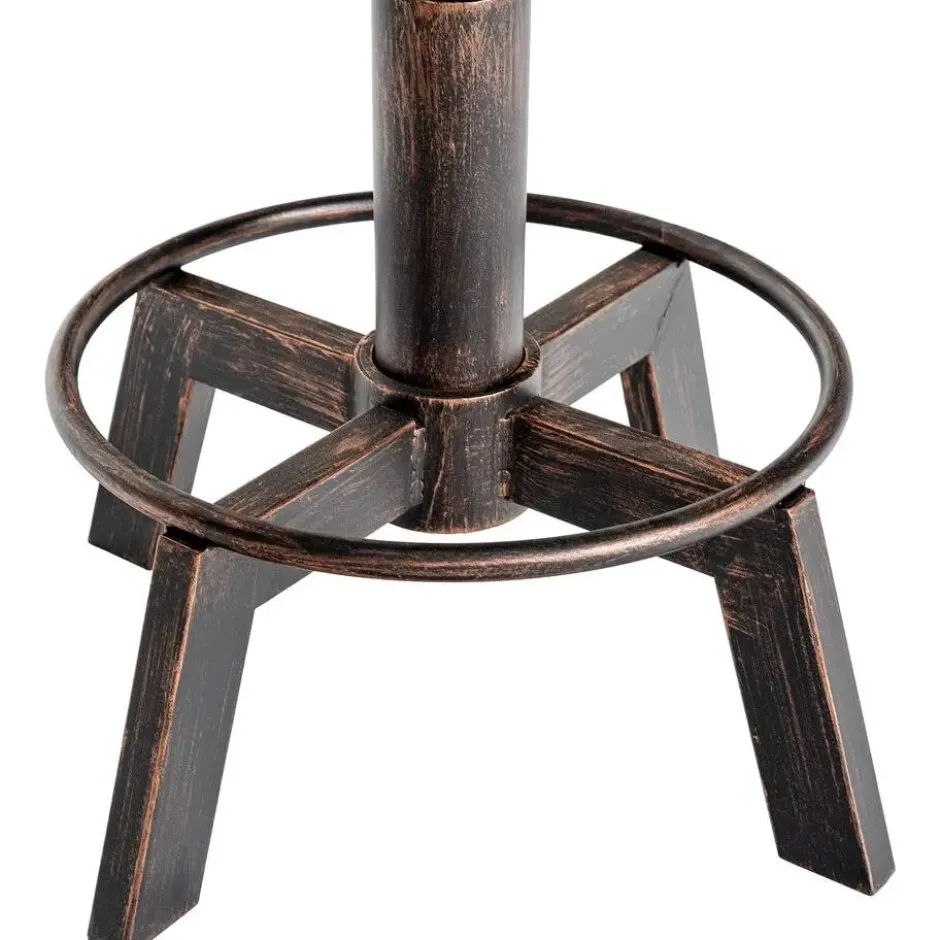 CLP Hocker Destin Kunstleer - bronzen