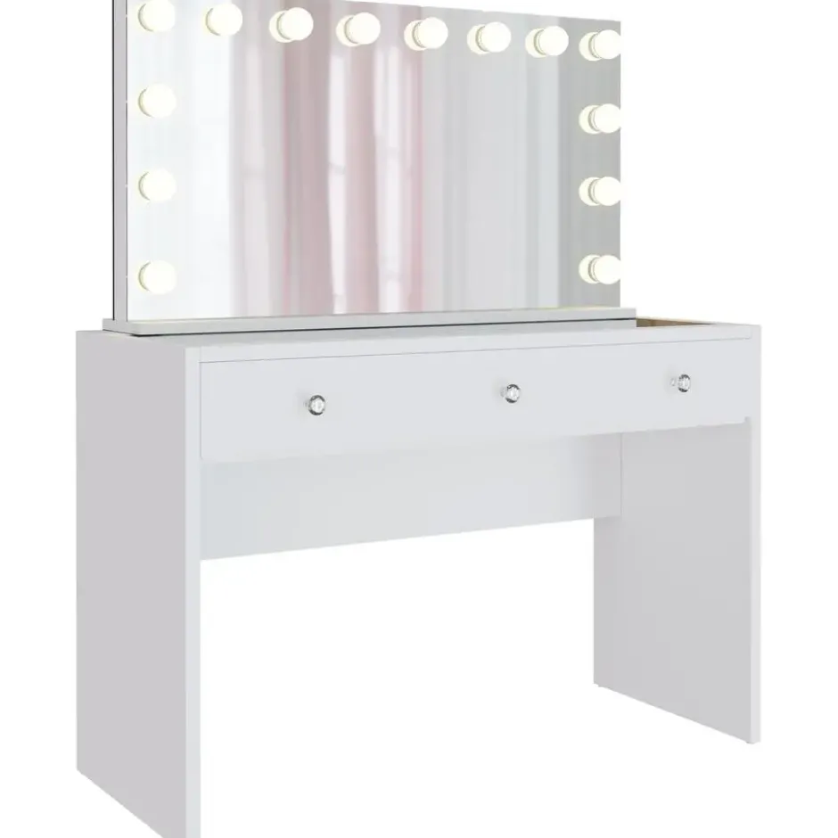 CLP Kaptafel Nettie wit Frame - Hout - wit