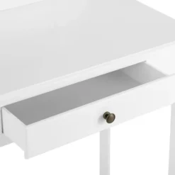 CLP Kaptafel Velia wit Frame - Hout - wit