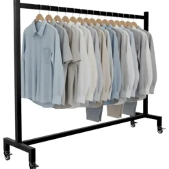 CLP Kledingrek Gisborne 120x150x38 cm - zwart
