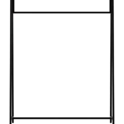 CLP Kledingrek Ingar 150x120x35 cm - zwart