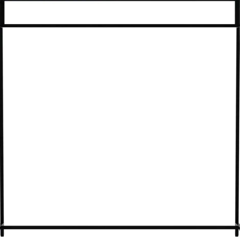 CLP Kledingrek Ingar 150x150x35 cm - zwart