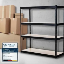 CLP Stellingkast LR160 Metaal - zwart
