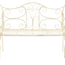CLP Tuinbank Tara 113 cm - antiek/creme