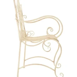 CLP Tuinbank Tara 113 cm - antiek/creme