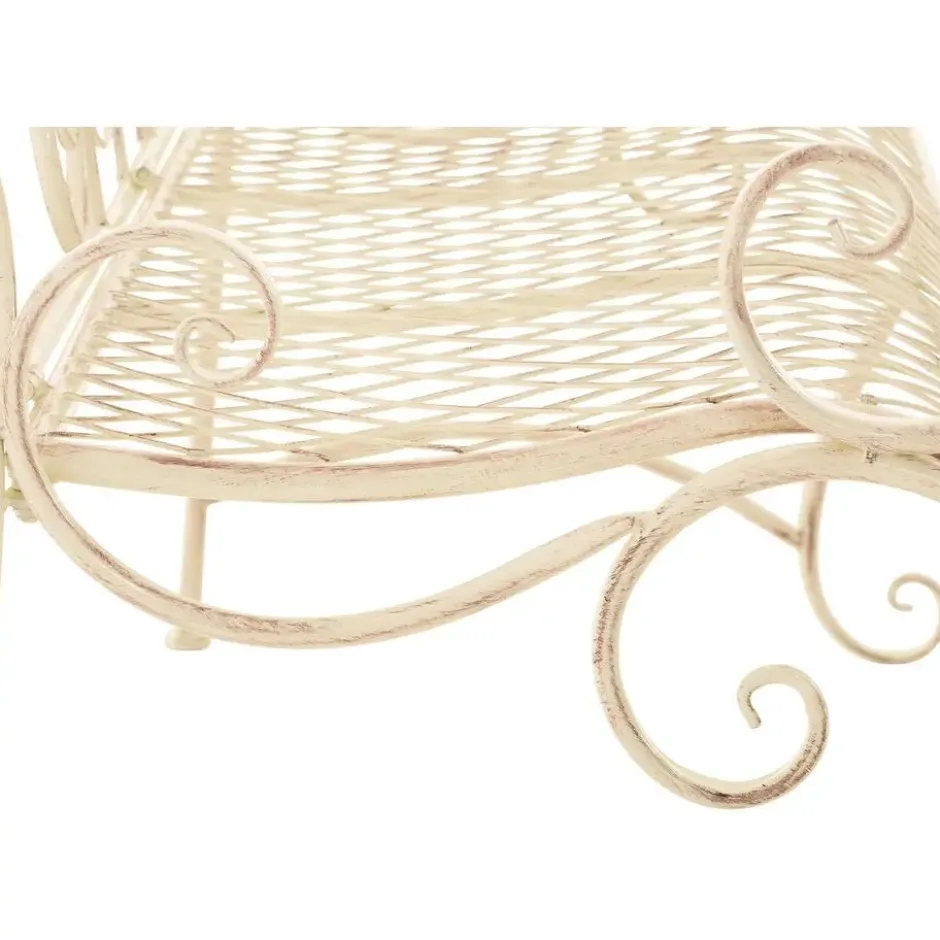 CLP Tuinbank Tara 113 cm - antiek/creme
