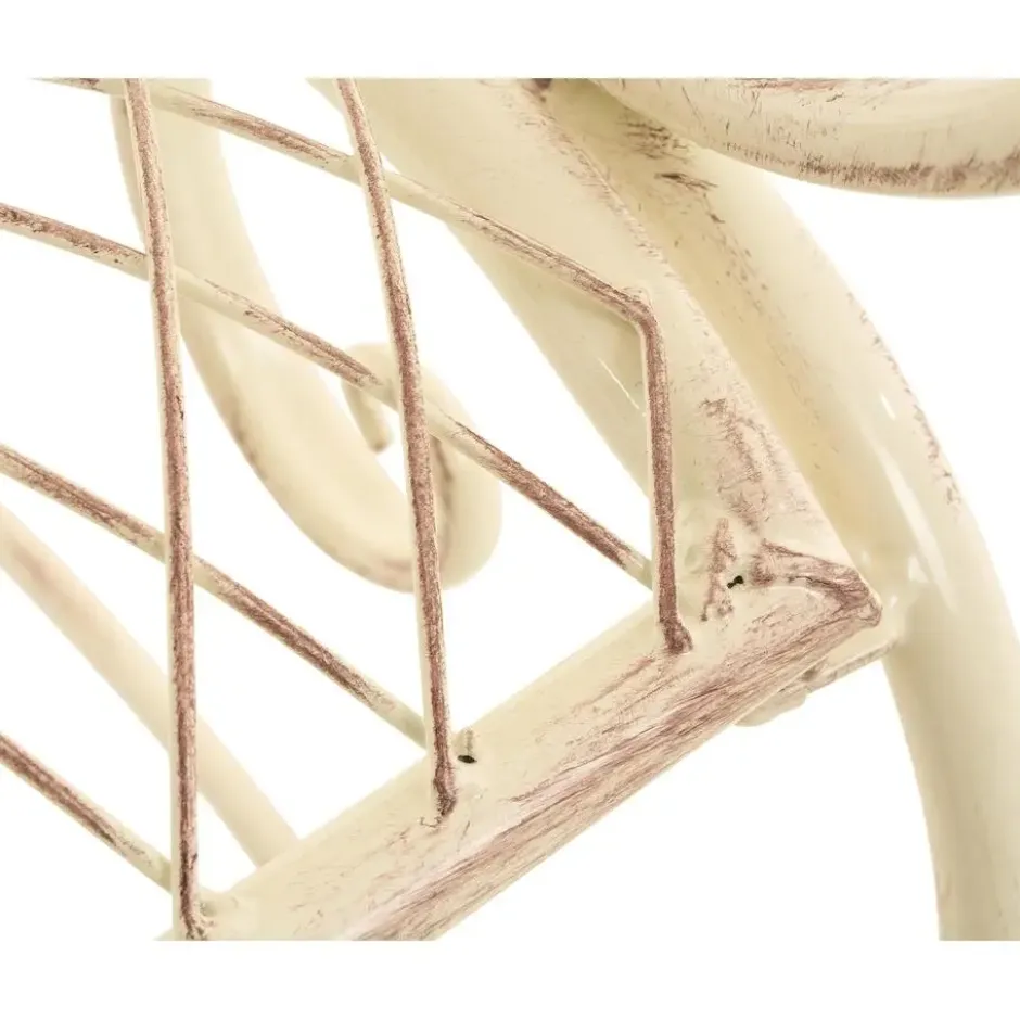 CLP Tuinbank Tara 113 cm - antiek/creme