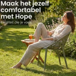 CLP Tuinstoel Hope Kunststof - olijf