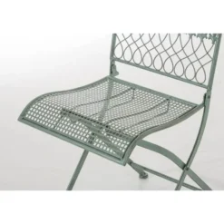 CLP Tuinstoel Kiran Metaal - antiek/groen