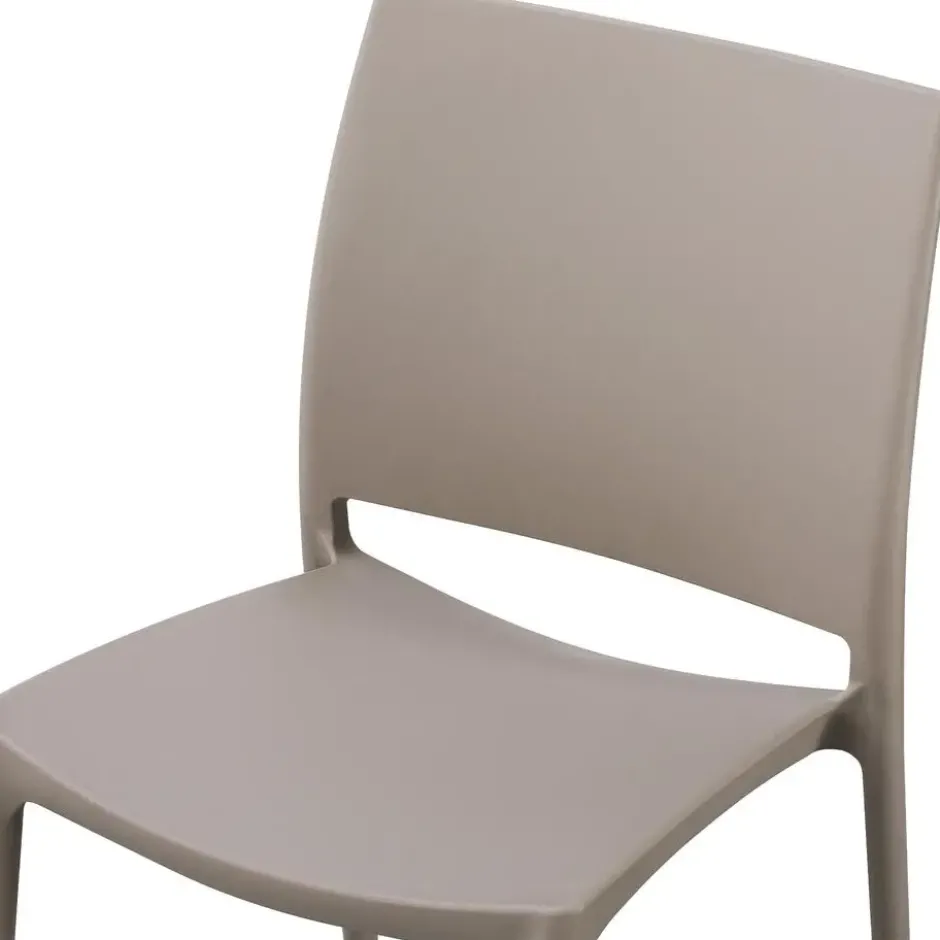 CLP Tuinstoel Meton Kunststof - taupe