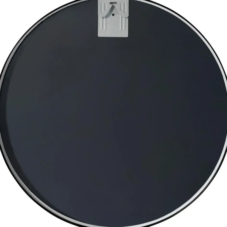 CLP Wandspiegel Elsie rond - Metaal - zwart - 60cm