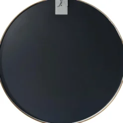 CLP Wandspiegel Elsie rond - Metaal - mat goud - 80cm