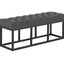 CLP 2-zits Bankje Amun 120 cm - donkergrijs