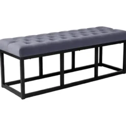 CLP 2-zits Bankje Polson 120 cm - grijs