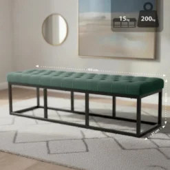 CLP 2-zits Bankje Polson 150 cm - groen
