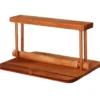 CM Servettenhouder - hout - bruin - 21 x 17 x 12 cm