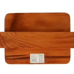 CM Servettenhouder - hout - bruin - 21 x 17 x 12 cm