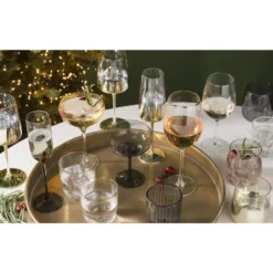 Cocktailglazen Camille - transparant - 280 ml - 2 stuks