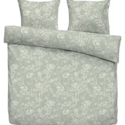 Comfort dekbedovertrek Tamira - groen - 240x200/220 cm
