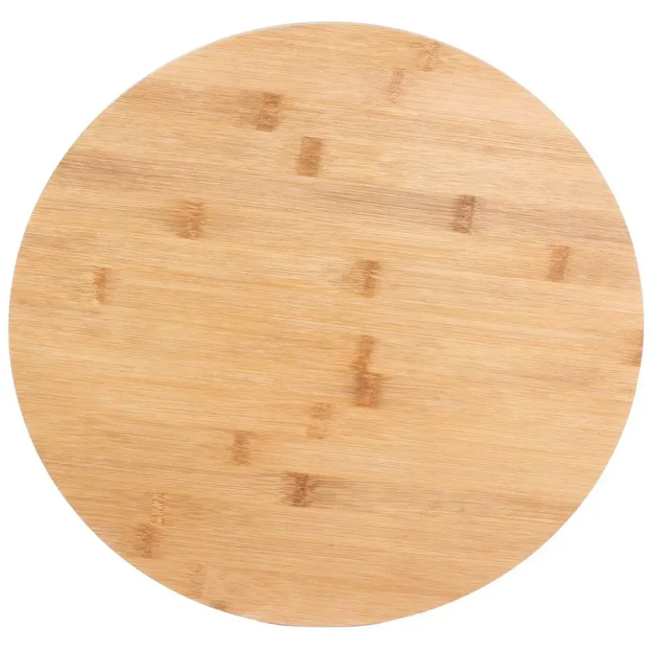 Cook Concept draaibaar serveer plateau - bamboe hout - D35 cm
