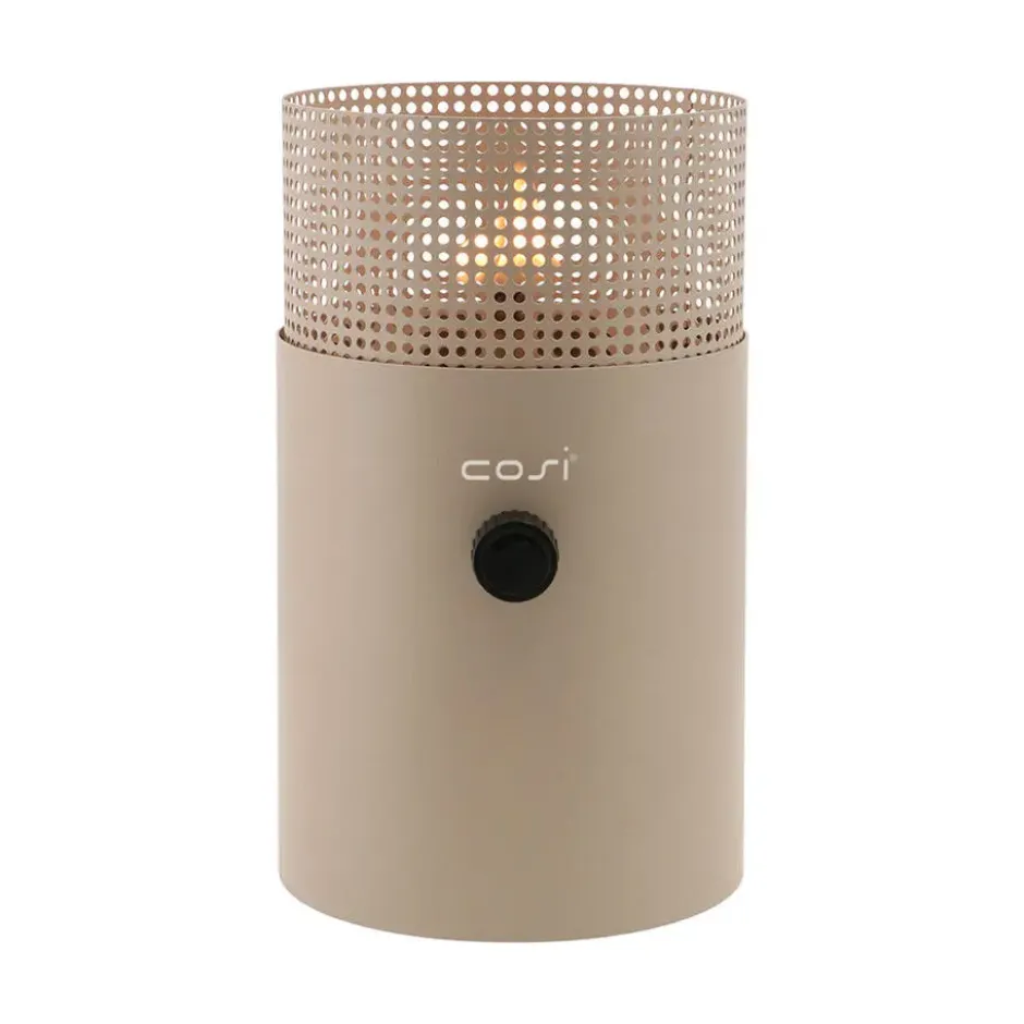 Cosi Fires Cosiscoop Dot gaslantaarn Ø16 x 27 cm- sandy beige