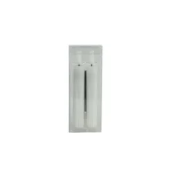 Countryfield Led kaarsen/dinerkaarsen - 2x stuks - wit - 15 cm