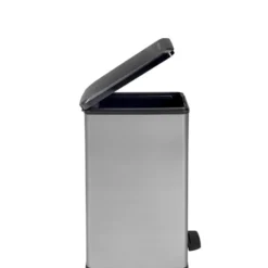 Curver Decobin Slim Prullenbak- 40L - Metallic