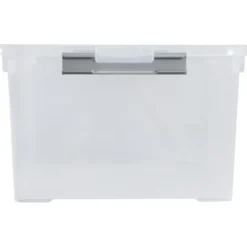 Curver Handy+ Opbergbox - 35L - 3 stuks - Transparant met deksel