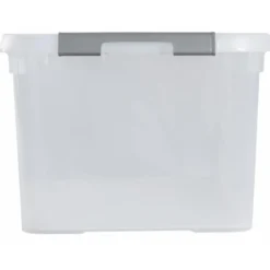 Curver Handy+ Opbergbox - 50L - 3 stuks - Transparant met deksel
