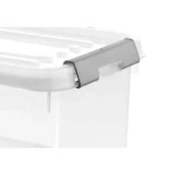 Curver Handy+ Opbergbox - 15L - 4 stuks - Transparant met deksel