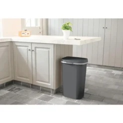 Curver Mistral Flat Prullenbak - 50L - Antraciet