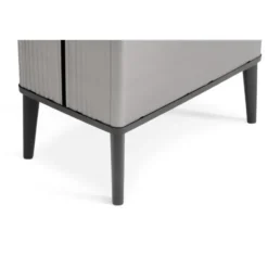 Curver Verto High 54L prullenbak - Grijs - 44x27x69cm