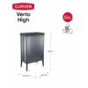 Curver Verto High - Prullenbak 54L - Blauw - 44x27x69cm