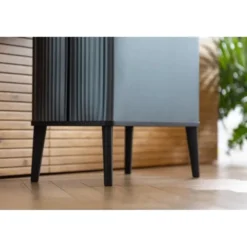 Curver Verto High - Prullenbak 54L - Blauw - 44x27x69cm