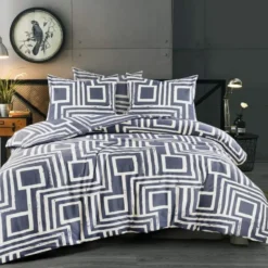 Day Dream Cas - Dekbedovertrek - Eenpersoons - 140x200/220 cm - Blauw