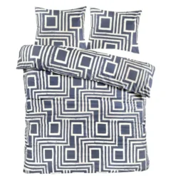 Day Dream Cas - Dekbedovertrek - Lits-jumeaux - 240x200/220 cm - Blauw