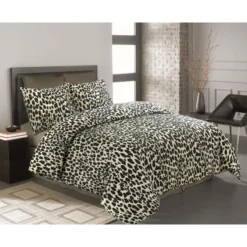 Day Dream Dekbedovertrek Panter - 240x200/220 cm - Beige