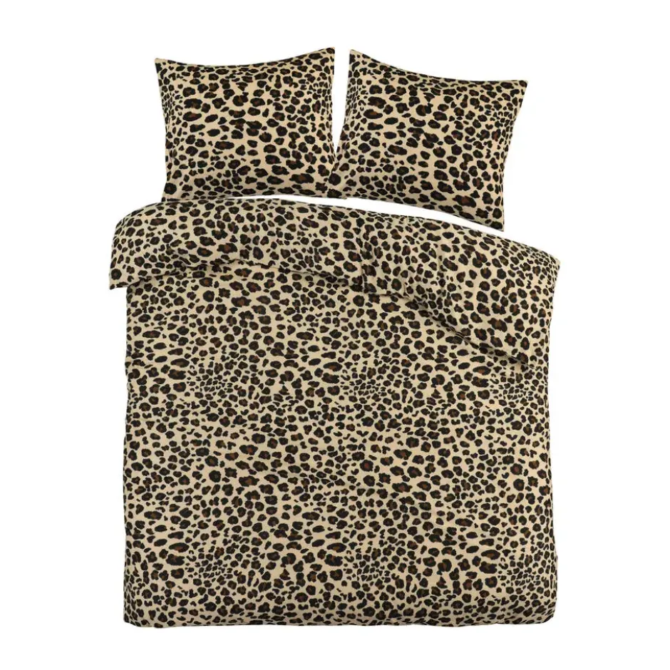 Day Dream Dekbedovertrek Panter - 240x200/220 cm - Beige