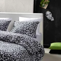 Day Dream Dekbedovertrek Panter - 240x200/220 cm - Grijs