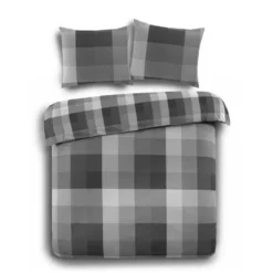 Day Dream Dekbedovertrek Phil - 200x200/220 cm -Zwart